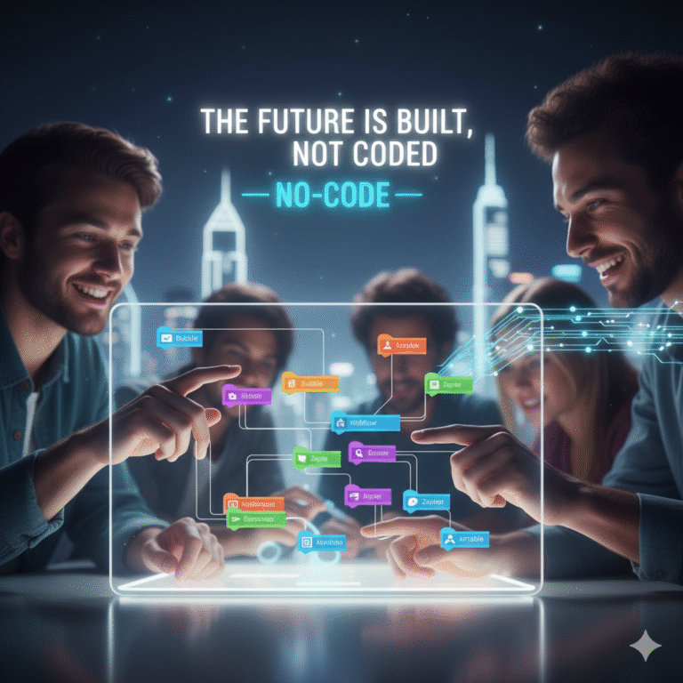 The End of Manual Work? How “No-Code” Tools (Like Bubble and Webflow) Are Democratizing Creation