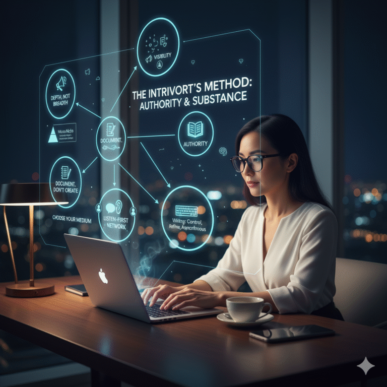 How to Build a Strong Personal Brand Without Over-Exposure (The Introvert’s Method)