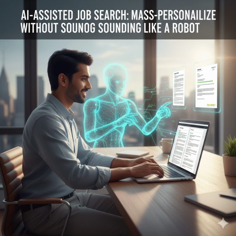 How to Use AI to Find Jobs and Mass-Personalize Resumes (Without Sounding Like a Robot)
