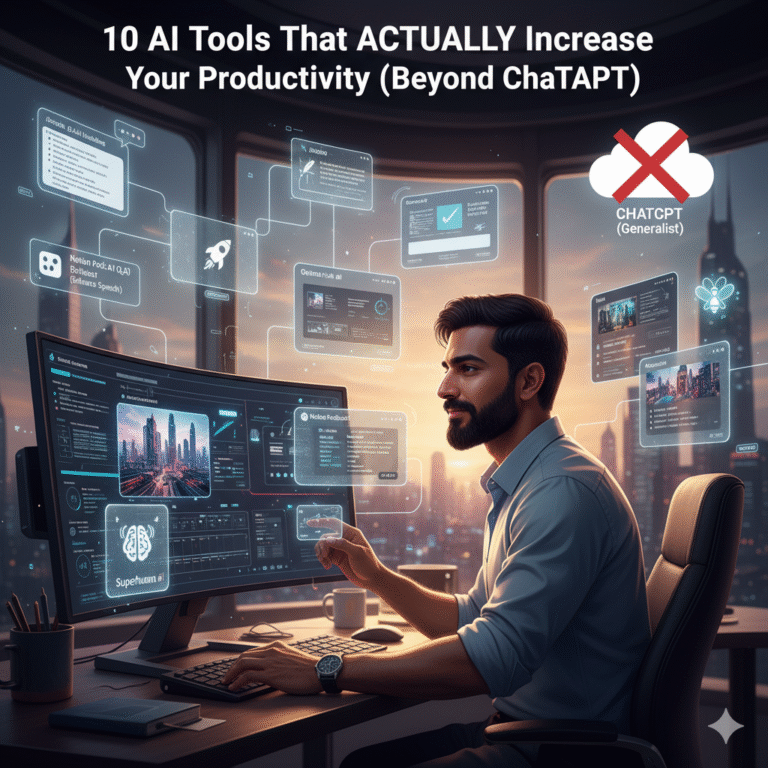 10 AI Tools That Actually Increase Your Productivity (Beyond ChatGPT)