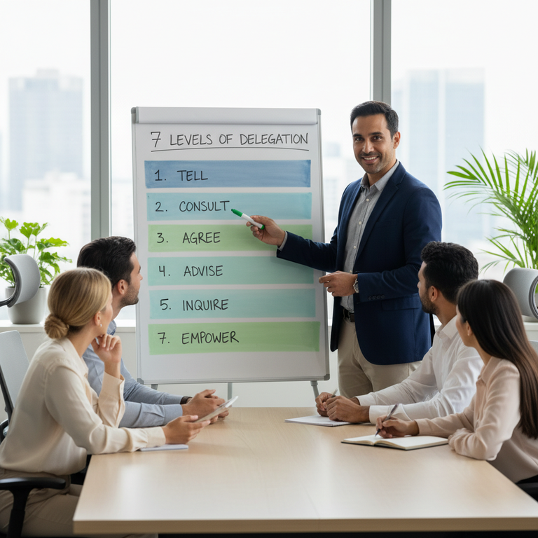 The 7 Levels of Delegation: The Guide for Leaders (and Freelancers) Who Want to Stop “Putting Out Fires”